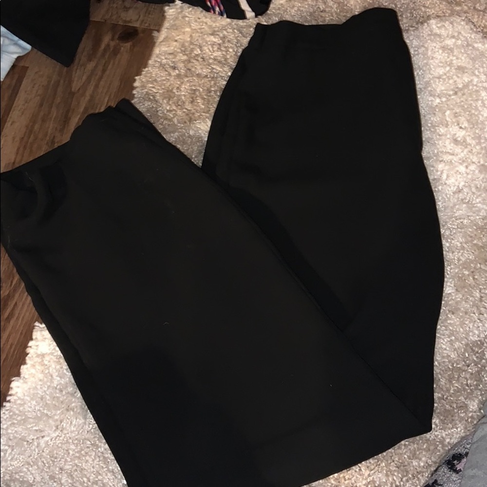 Black dress pants